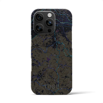 【砥部（愛媛県）】地図柄iPhoneケース（バックカバータイプ）