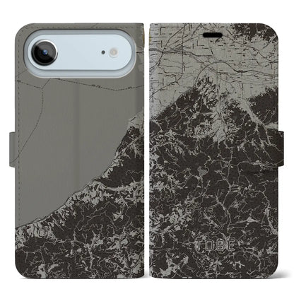 【砥部（愛媛県）】地図柄iPhoneケース（手帳タイプ）