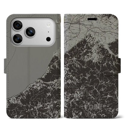 【砥部（愛媛県）】地図柄iPhoneケース（手帳タイプ）