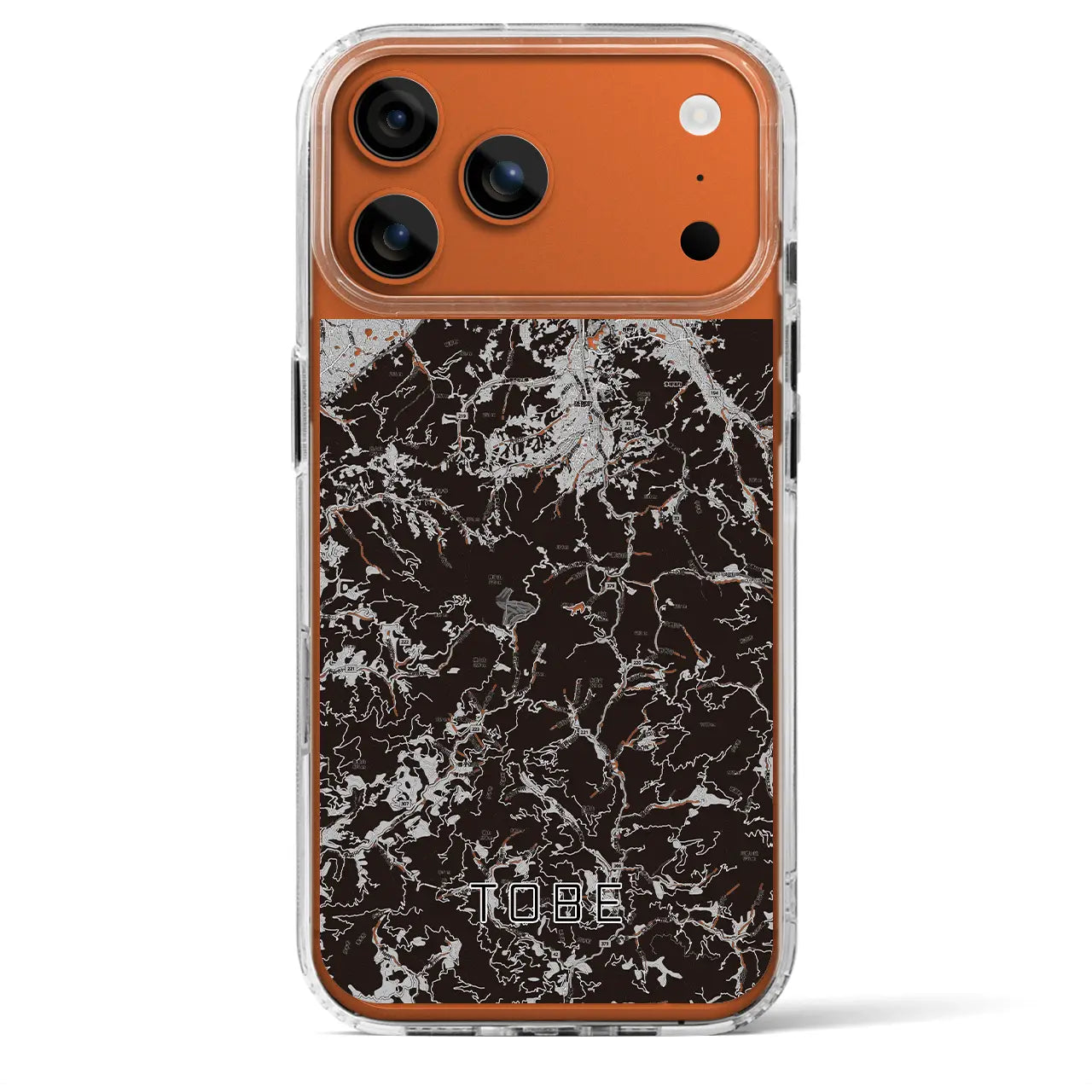 【砥部（愛媛県）】地図柄iPhoneケース（MagSafeタイプ）