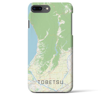 【当別（北海道）】地図柄iPhoneケース（バックカバータイプ）