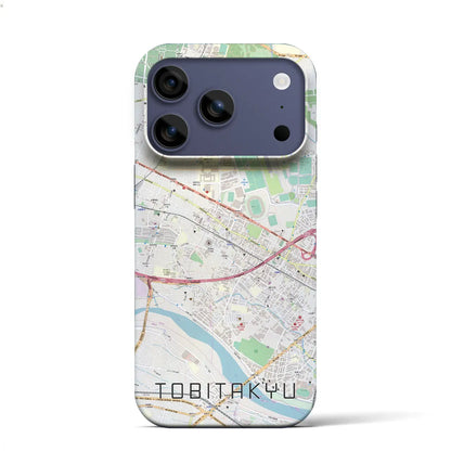 【飛田給（東京都）】地図柄iPhoneケース（バックカバータイプ）