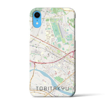 【飛田給（東京都）】地図柄iPhoneケース（バックカバータイプ）