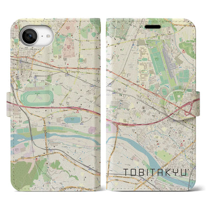 【飛田給（東京都）】地図柄iPhoneケース（手帳タイプ）