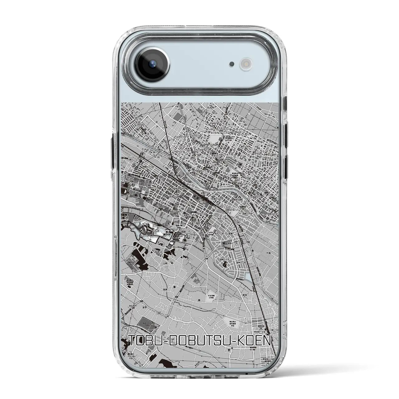 【東武動物公園（埼玉県）】地図柄iPhoneケース（MagSafeタイプ）