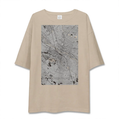 【東武動物公園（埼玉県）】地図柄ビッグシルエットTシャツ