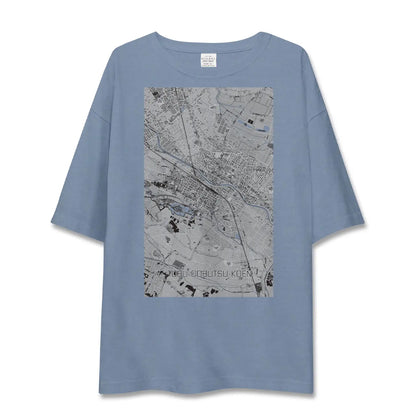 【東武動物公園（埼玉県）】地図柄ビッグシルエットTシャツ