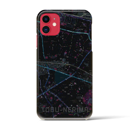 【東武練馬（東京都）】地図柄iPhoneケース（バックカバータイプ）