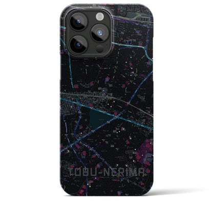 【東武練馬（東京都）】地図柄iPhoneケース（バックカバータイプ）