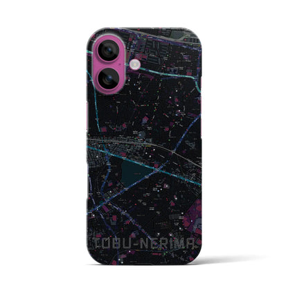 【東武練馬（東京都）】地図柄iPhoneケース（バックカバータイプ）