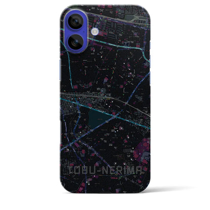 【東武練馬（東京都）】地図柄iPhoneケース（バックカバータイプ）