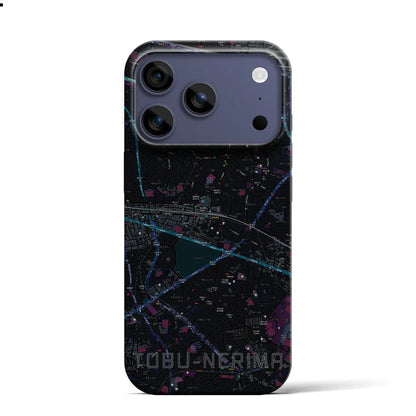 【東武練馬（東京都）】地図柄iPhoneケース（バックカバータイプ）