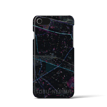 【東武練馬（東京都）】地図柄iPhoneケース（バックカバータイプ）