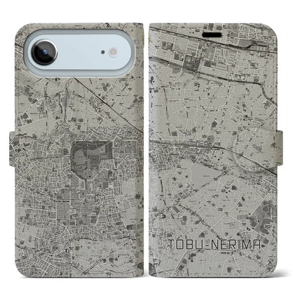 【東武練馬（東京都）】地図柄iPhoneケース（手帳タイプ）