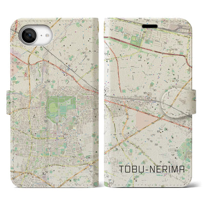 【東武練馬（東京都）】地図柄iPhoneケース（手帳タイプ）