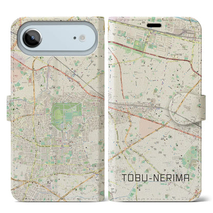 【東武練馬（東京都）】地図柄iPhoneケース（手帳タイプ）