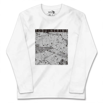 【東武練馬（東京都）】地図柄ロングスリーブTシャツ