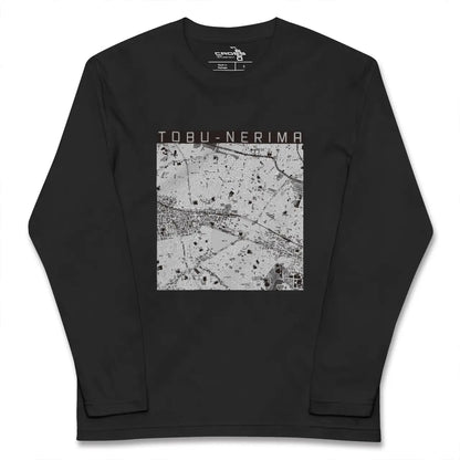 【東武練馬（東京都）】地図柄ロングスリーブTシャツ