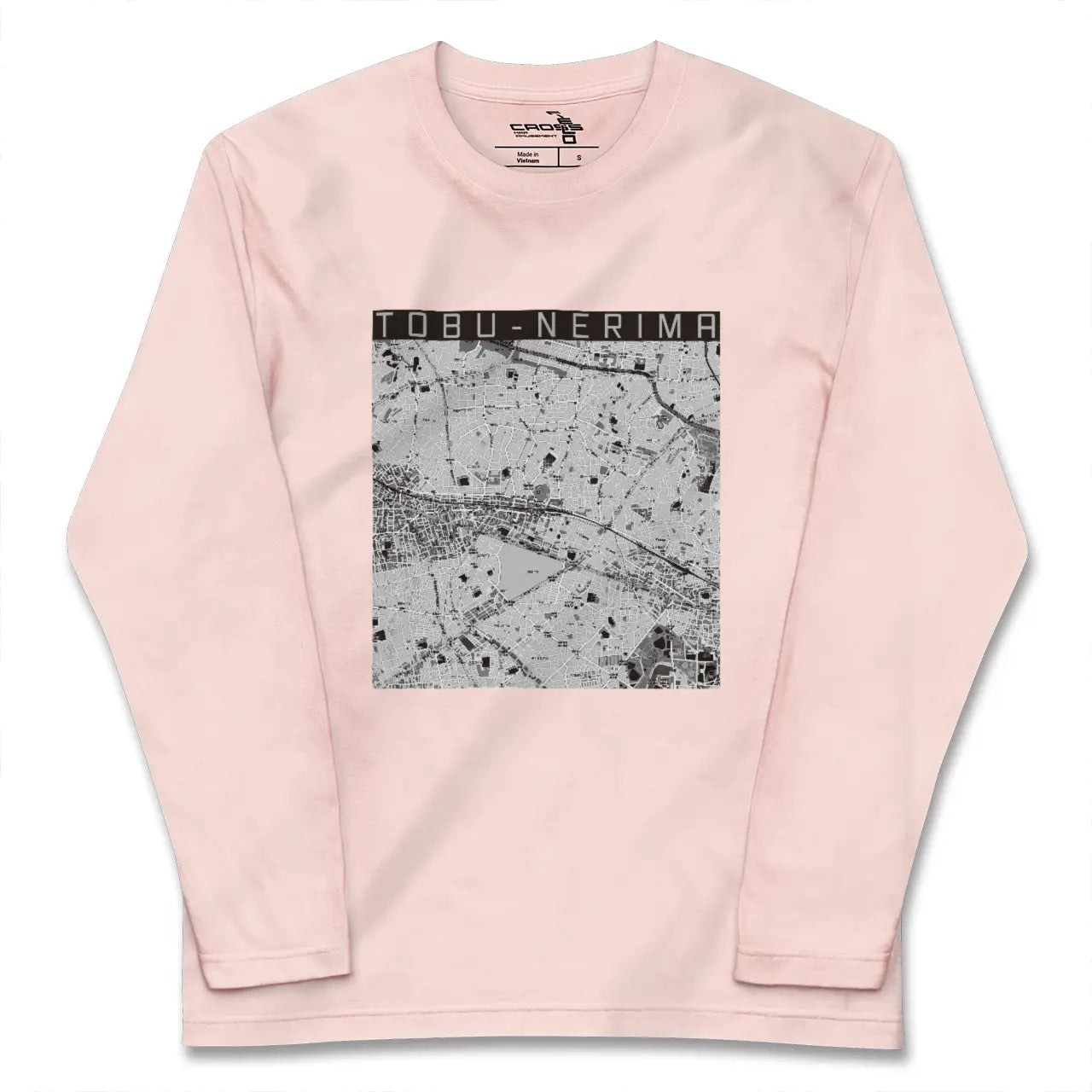 【東武練馬（東京都）】地図柄ロングスリーブTシャツ