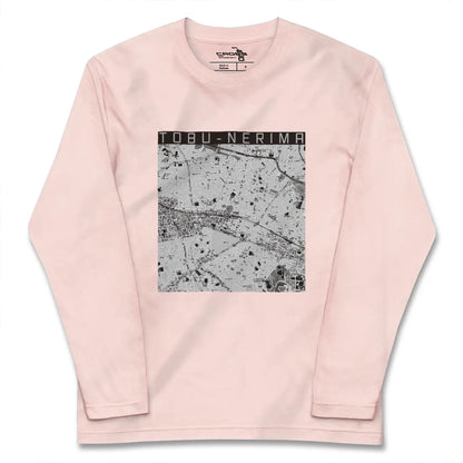 【東武練馬（東京都）】地図柄ロングスリーブTシャツ