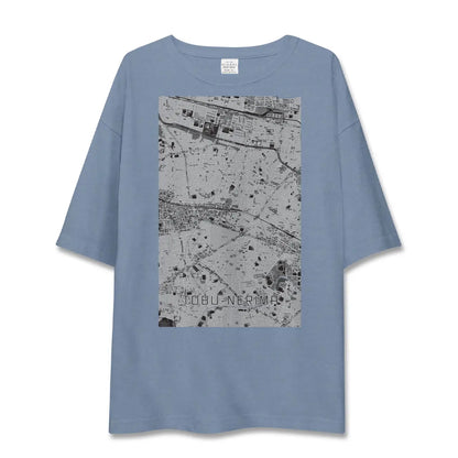 【東武練馬（東京都）】地図柄ビッグシルエットTシャツ