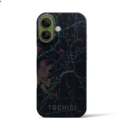 【栃木（栃木県）】地図柄iPhoneケース（バックカバータイプ）