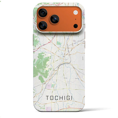 【栃木（栃木県）】地図柄iPhoneケース（バックカバータイプ）