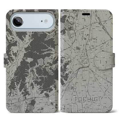 【栃木（栃木県）】地図柄iPhoneケース（手帳タイプ）