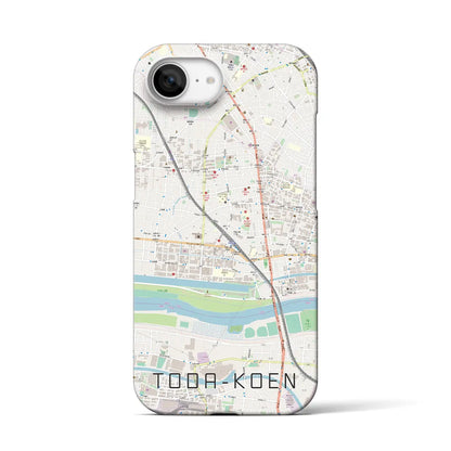 【戸田公園（埼玉県）】地図柄iPhoneケース（バックカバータイプ）