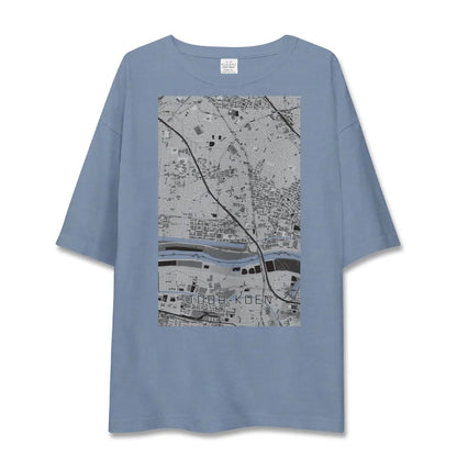 【戸田公園（埼玉県）】地図柄ビッグシルエットTシャツ