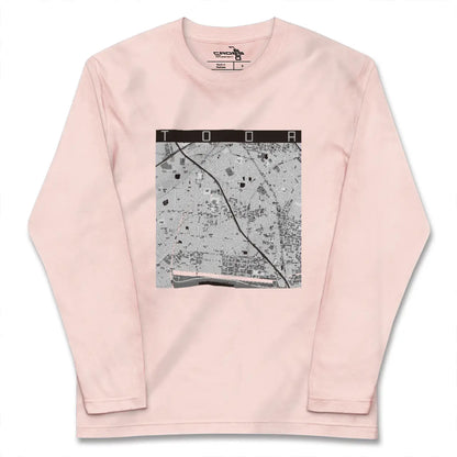 【戸田（埼玉県）】地図柄ロングスリーブTシャツ