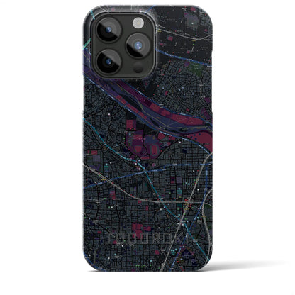 【等々力（神奈川県）】地図柄iPhoneケース（バックカバータイプ）