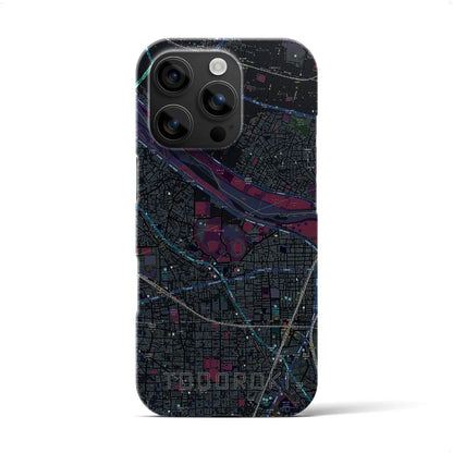 【等々力（神奈川県）】地図柄iPhoneケース（バックカバータイプ）