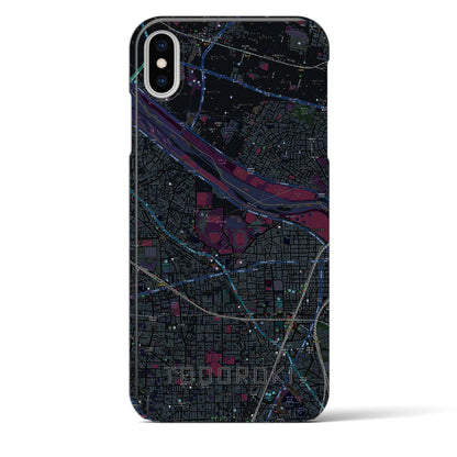 【等々力（神奈川県）】地図柄iPhoneケース（バックカバータイプ）