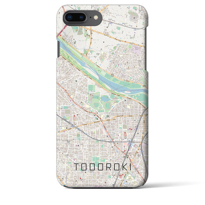 【等々力（神奈川県）】地図柄iPhoneケース（バックカバータイプ）