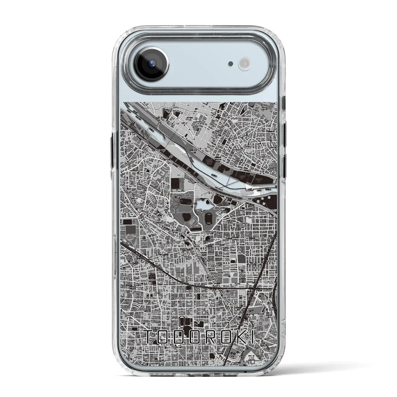 【等々力（神奈川県）】地図柄iPhoneケース（MagSafeタイプ）