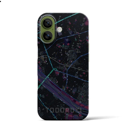 【等々力（東京都）】地図柄iPhoneケース（バックカバータイプ）