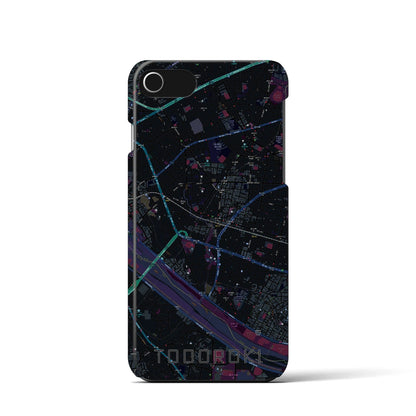 【等々力（東京都）】地図柄iPhoneケース（バックカバータイプ）