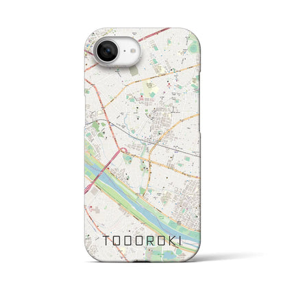 【等々力（東京都）】地図柄iPhoneケース（バックカバータイプ）