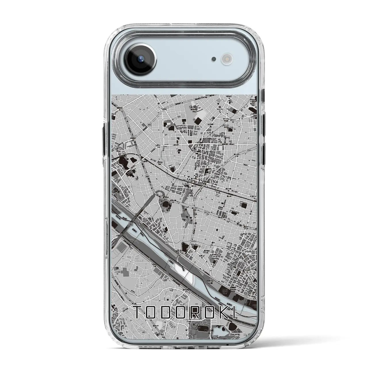 【等々力（東京都）】地図柄iPhoneケース（MagSafeタイプ）