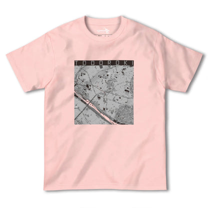 【等々力（東京都）】地図柄ヘビーウェイトTシャツ