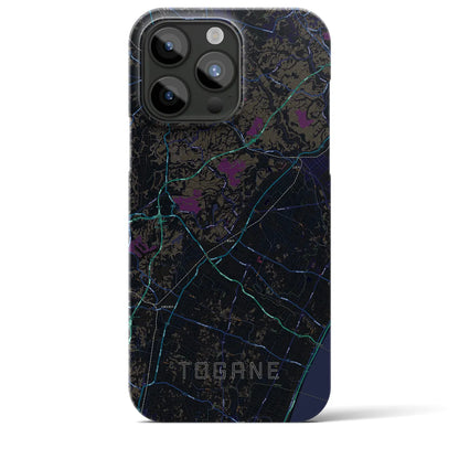 【東金（千葉県）】地図柄iPhoneケース（バックカバータイプ）