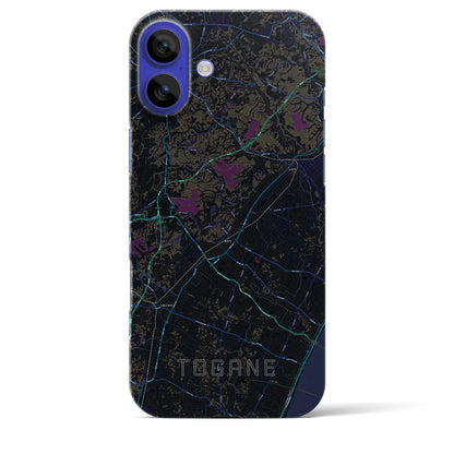 【東金（千葉県）】地図柄iPhoneケース（バックカバータイプ）