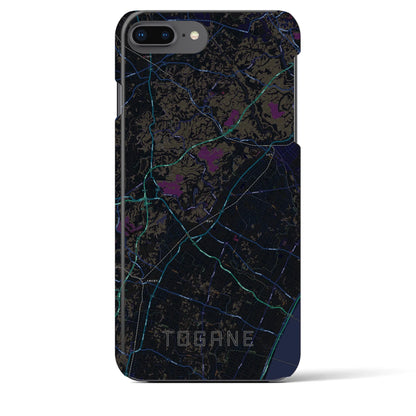 【東金（千葉県）】地図柄iPhoneケース（バックカバータイプ）