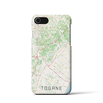 【東金（千葉県）】地図柄iPhoneケース（バックカバータイプ）