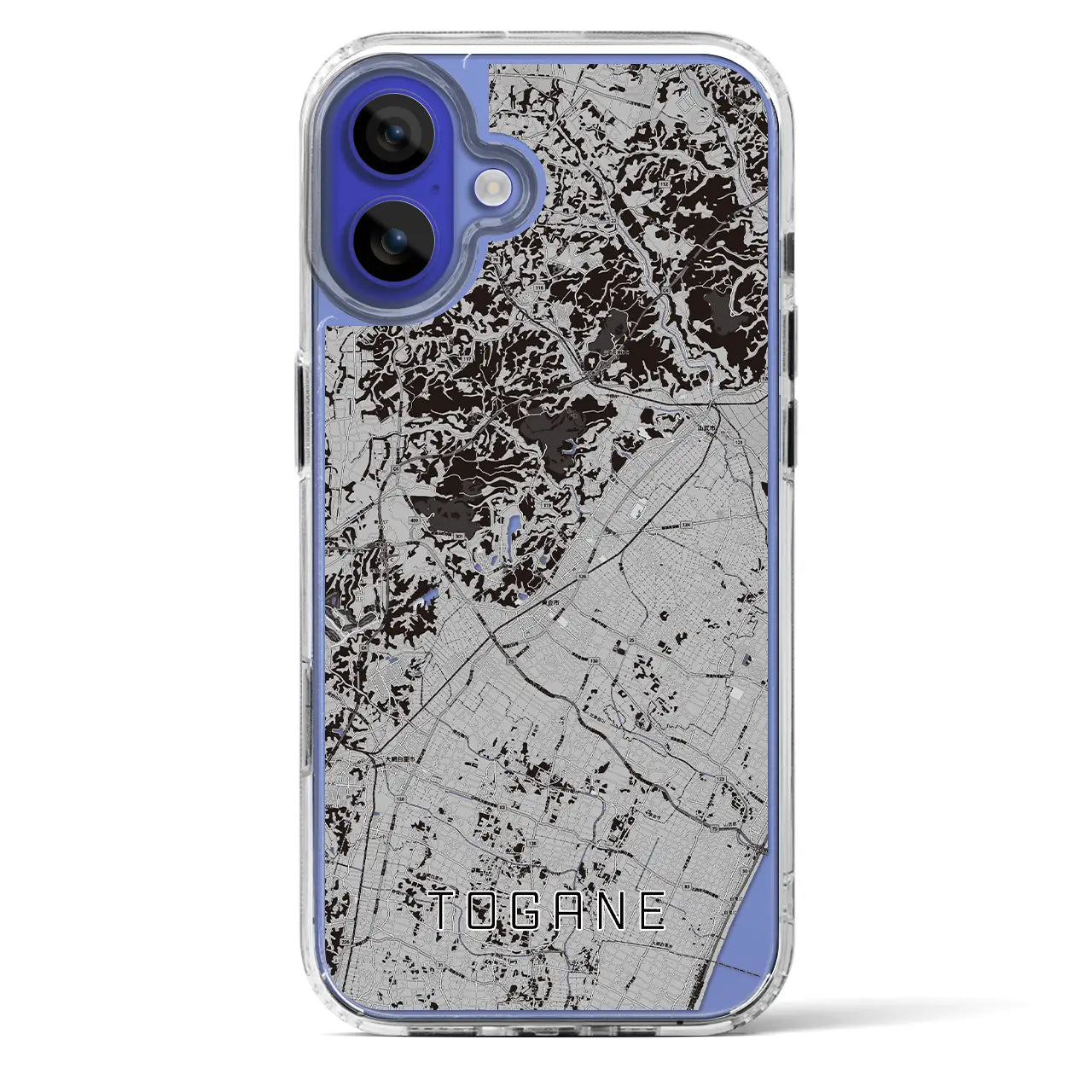 【東金（千葉県）】地図柄iPhoneケース（MagSafeタイプ）