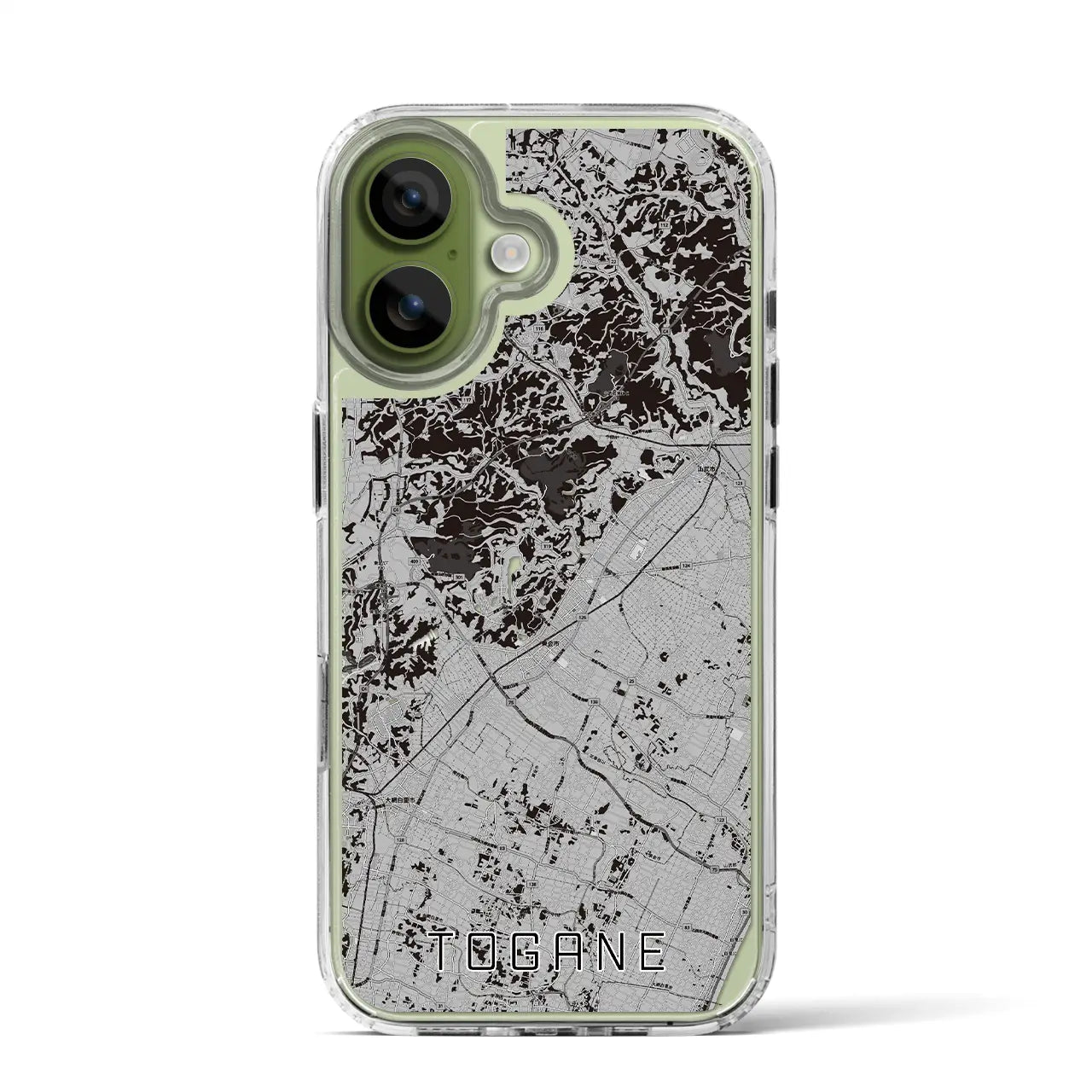 【東金（千葉県）】地図柄iPhoneケース（MagSafeタイプ）