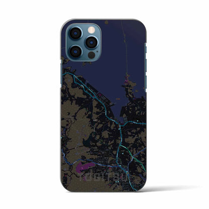 【時津（長崎県）】地図柄iPhoneケース（バックカバータイプ）