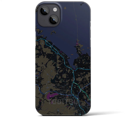 【時津（長崎県）】地図柄iPhoneケース（バックカバータイプ）