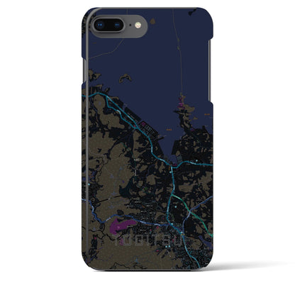 【時津（長崎県）】地図柄iPhoneケース（バックカバータイプ）